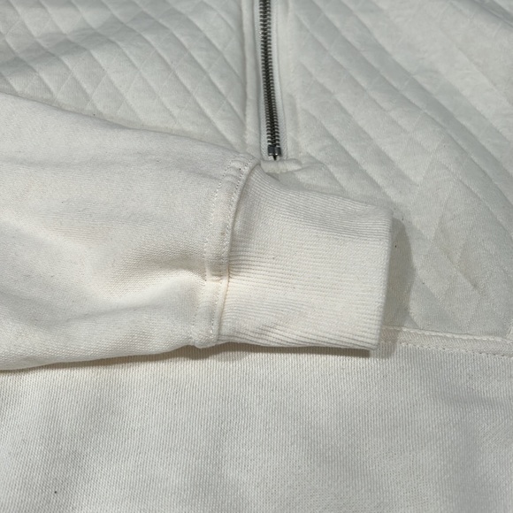 NWT I Am brand. Sweater crop top. Girls junior large. Off white. - Picture 4 of 6